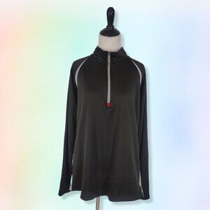Alo Yoga L Men’s Coolfit 1/4‎ Zip Pullover black